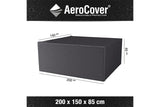Platinum AeroCover | Gartentisch-Abdeckung 200 x 150 x 85(h) cm