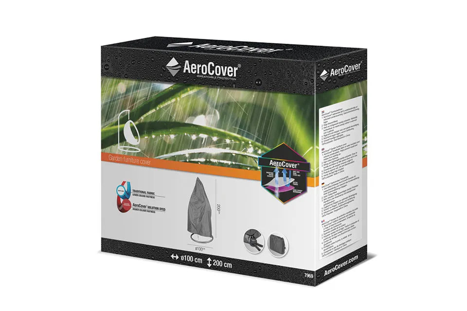 Platinum AeroCover | Hängekorbsesselhülle Ø100 x 200(h) cm