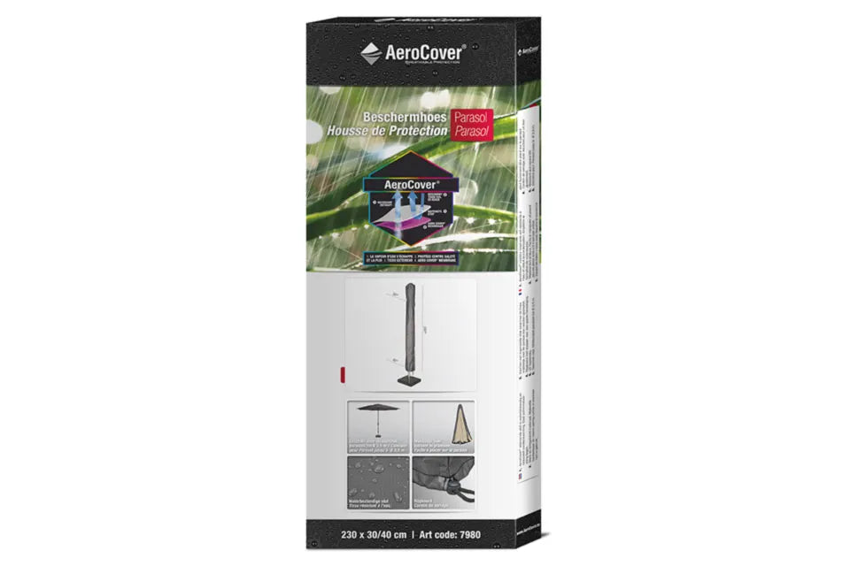 Platinum AeroCover | Sonnenschirmhülle 230(h) x 30-40 cm