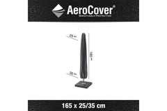 Platinum AeroCover | Schutzhülle für Sonnenschirme 165(h) x 25-35 cm