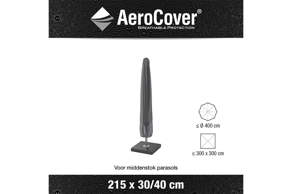 Platinum AeroCover | Sonnenschirmhülle 215(h) x 30-40 cm
