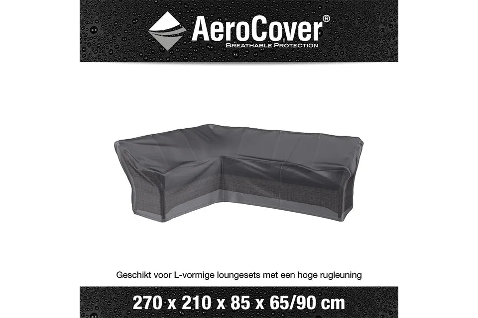 Platinum AeroCover | Loungeset Schutzhülle 270 x 210 x 85 x 65(h) cm | L-Form Links