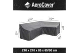 Platinum AeroCover | Loungeset-Schutzhülle 270 x 210 x 85 x 65(h) cm | L-Form Rechts
