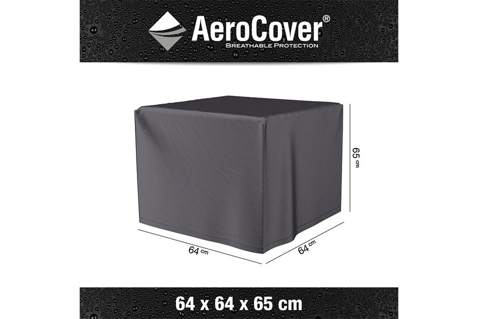 Platinum AeroCover | Feuertisch Abdeckhaube 64 x 64 x 65(h) cm