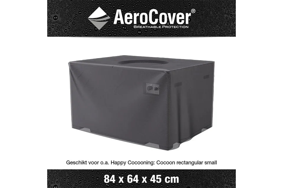 Platinum AeroCover | Feuertisch Abdeckhaube 84 x 64 x 45(h) cm