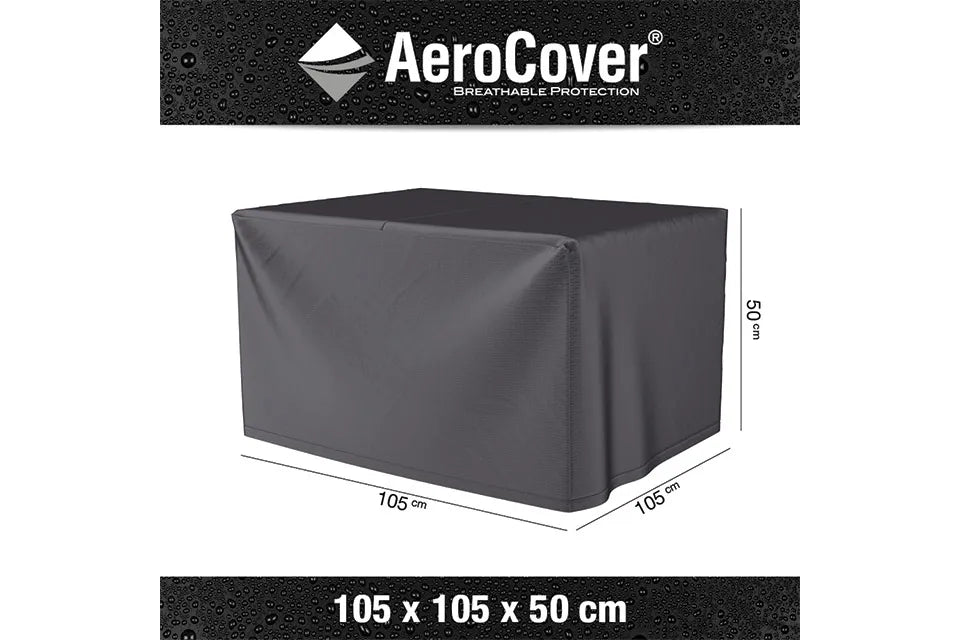 Platinum AeroCover | Feuertisch Abdeckhaube 105 x 105 x 50(h) cm