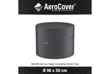 Platinum AeroCover | Feuertisch Abdeckhaube Ø98 x 50(h) cm
