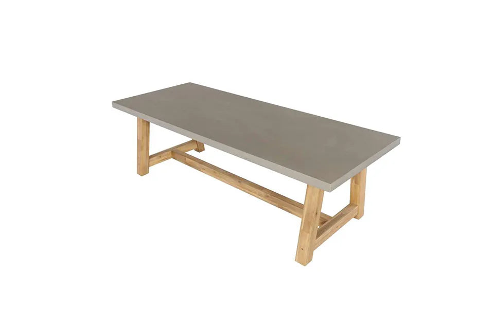 Fonteyn | Tuintafel Monda 240 x 100 cm | Betonlook/Acacia