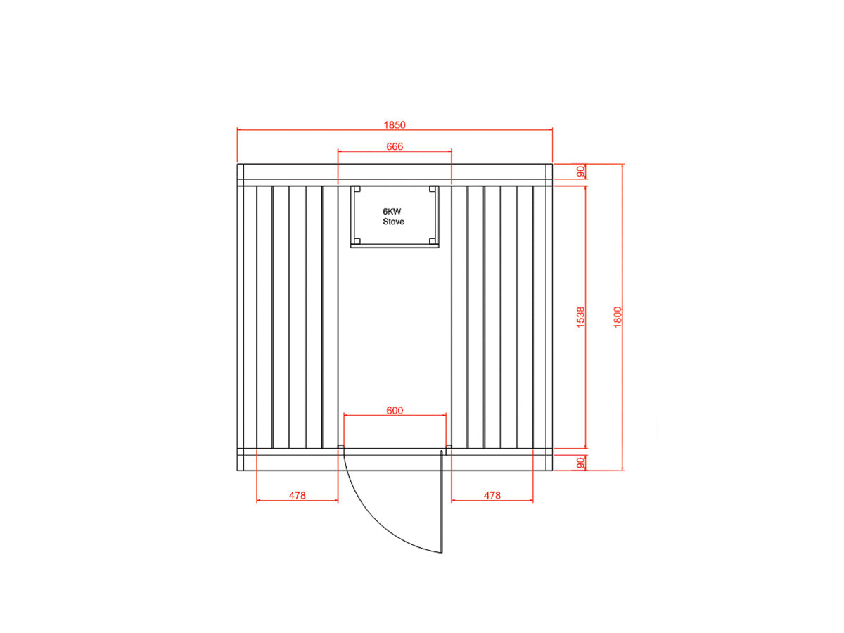Passion | Barrel Sauna Luxury 180