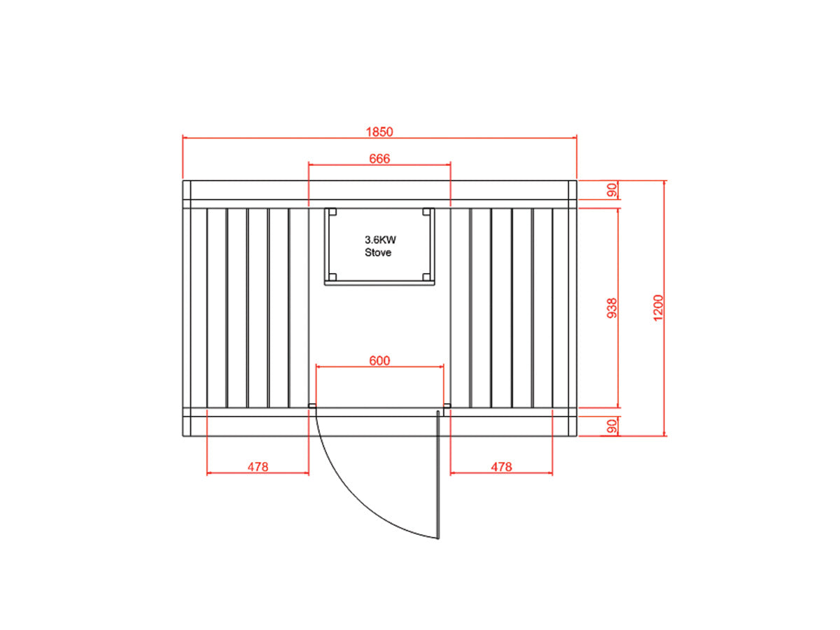 Passion | Barrel Sauna Luxury 120