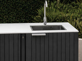 Passion Grills | Milano Außenküchen-Konfiguration 01 | Albastro Cream