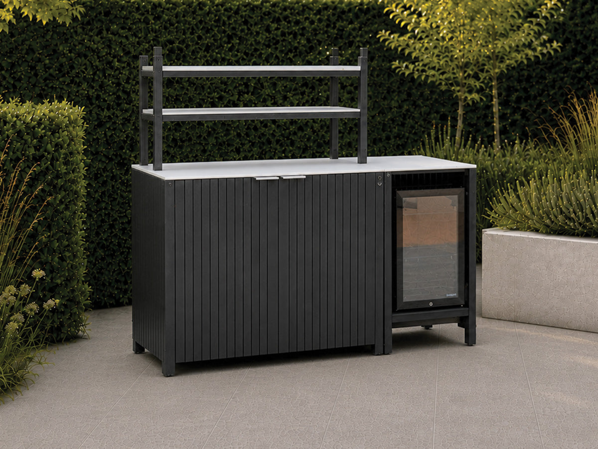 Passion Grills | Milano Außenküchen-Konfiguration 01 | Albastro Cream