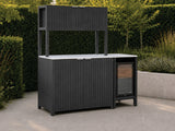 Passion Grills | Milano Außenküchen-Konfiguration 01 | Albastro Cream