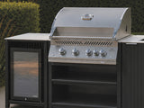 Passion Grills | Milano Außenküchen-Konfiguration 01 | Albastro Cream