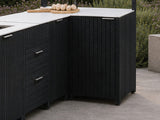Passion Grills | Milano Außenküchen-Konfiguration 01 | Albastro Cream