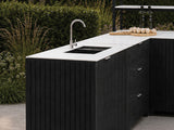 Passion Grills | Milano Außenküchen-Konfiguration 01 | Albastro Cream