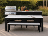 Passion Grills | Milano Außenküchen-Konfiguration 01 | Albastro Cream