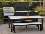 Passion Grills | Milano Außenküchen-Konfiguration 01 | Albastro Cream