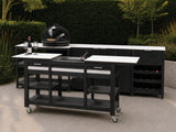 Passion Grills | Milano Außenküchen-Konfiguration 01 | Albastro Cream