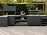 Passion Grills | Milano Außenküchen-Konfiguration 01 | Albastro Cream