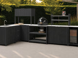 Passion Grills | Milano Außenküchen-Konfiguration 01 | Albastro Cream