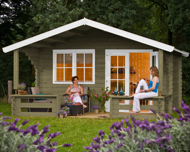 Gartenhaus auf dem Außengelände