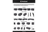 Platinum AeroCover | Loungeset Schutzhülle 220 x 220 x 90 x 70(h) cm | L-förmig