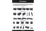 Platinum AeroCover | Ampelschirm-Schutzhülle 250(H) x 85 cm