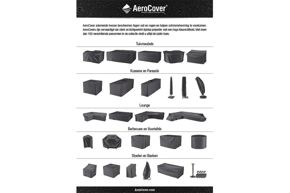 Platinum AeroCover | Outdoor-Küchenabdeckung | XL