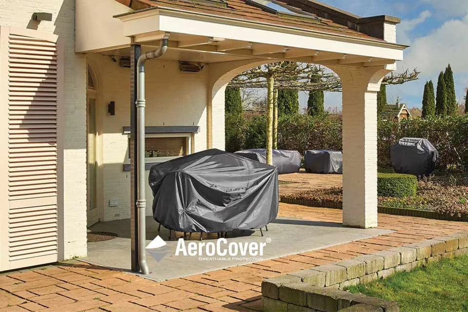 Platinum AeroCover | Loungemöbel Abdeckung 375 x 300 x 90 x 30-45-70(h) | L-Plattform Links