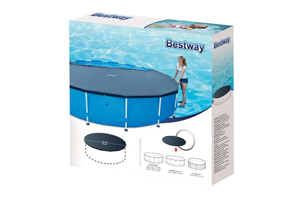 Bestway | Flowclear Abdeckplane Steel Pro Ø 366 cm