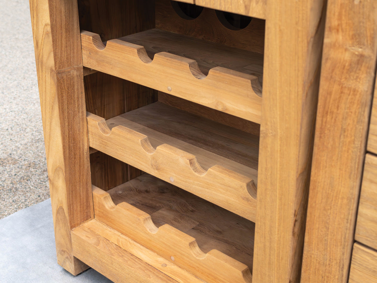 Milano Buitenkeuken Opstelling 18, Albastro Cream - Passion Grills (foto 6)