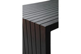 Fonteyn | Gartentisch Aluminium 220 x 100 cm | Schwarz