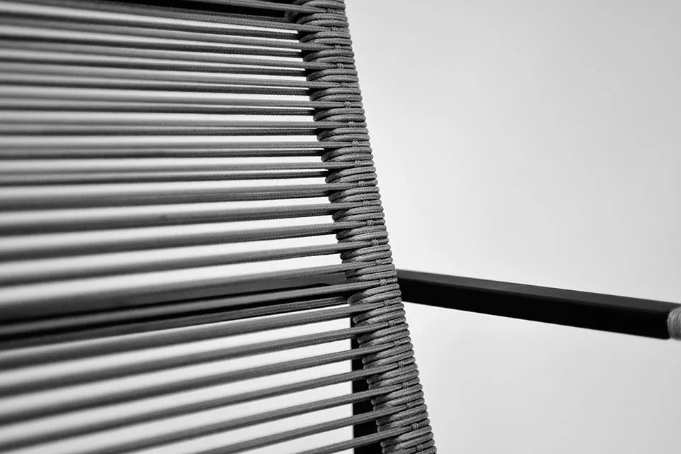Borek | Andria Gartenstuhl | Dunkelgrau