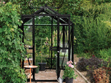 Royal Well | Anne III Gewächshaus | Sicherheitsglas 3 mm | Schwarz