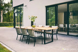 Apple Bee | Condor Gartentisch 190 x 95 cm | Schwarz