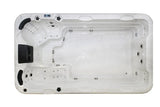 Aquatic 1 Swimspa ECO | Sterling White with DARK GREY