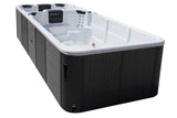 Aquatic 7 Swimspa | Sterling White mit DUNKELGRAU