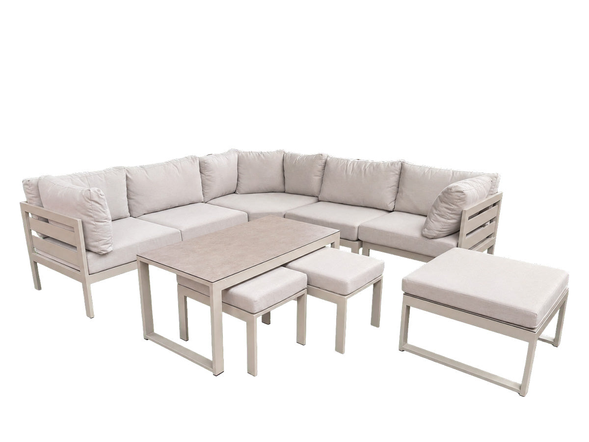 Fonteyn | Barcelona Loungeset | Taupe | Combi 01