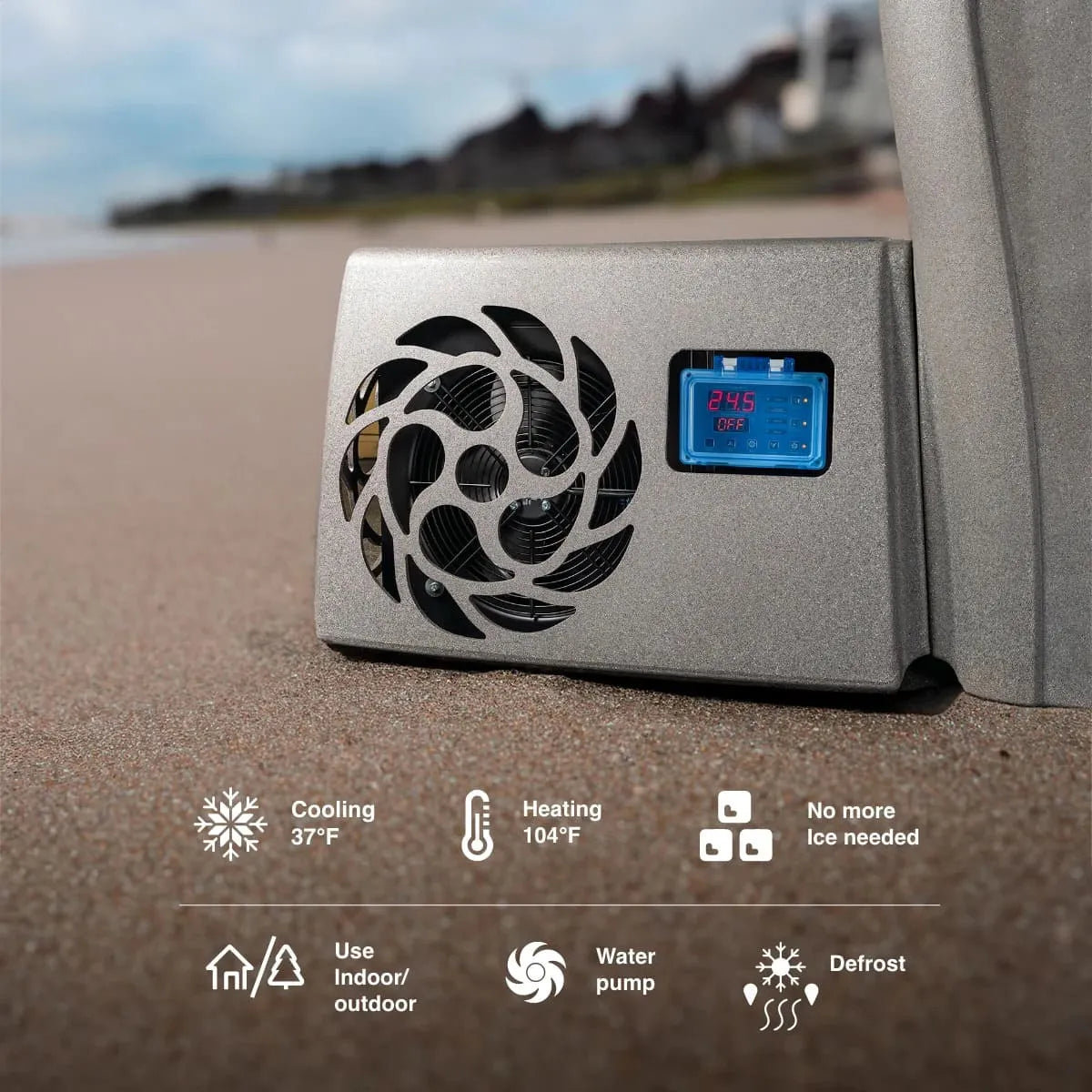 Passion Ice Baths | Ice Bath Revive Pro | Steingrau