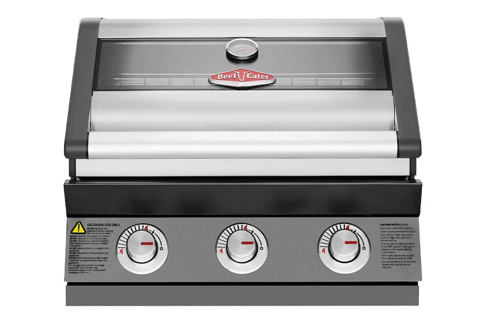 Beefeater | Einbau-Grill | Discovery 3 Brenner | Schwarz