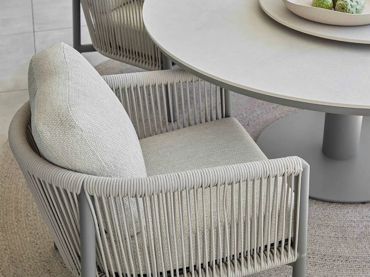 Apple Bee | Bora Bora Low Diningset | Taupe