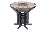 Boretti | Focolare Holzkohle-Barbecue Gartentisch