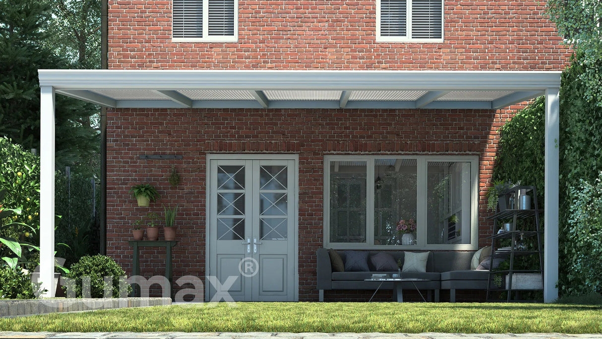 Tuinmaximaal | Poly Line Veranda Klassisch Mattweiß