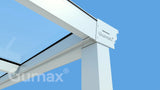 Tuinmaximaal | Glass Line Veranda Klassiek Mattweiß