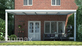 Tuinmaximaal | Poly Line Terrassenüberdachung Modern Mattweiß