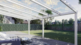 Tuinmaximaal | Glass Line Veranda Modern Mattweiß