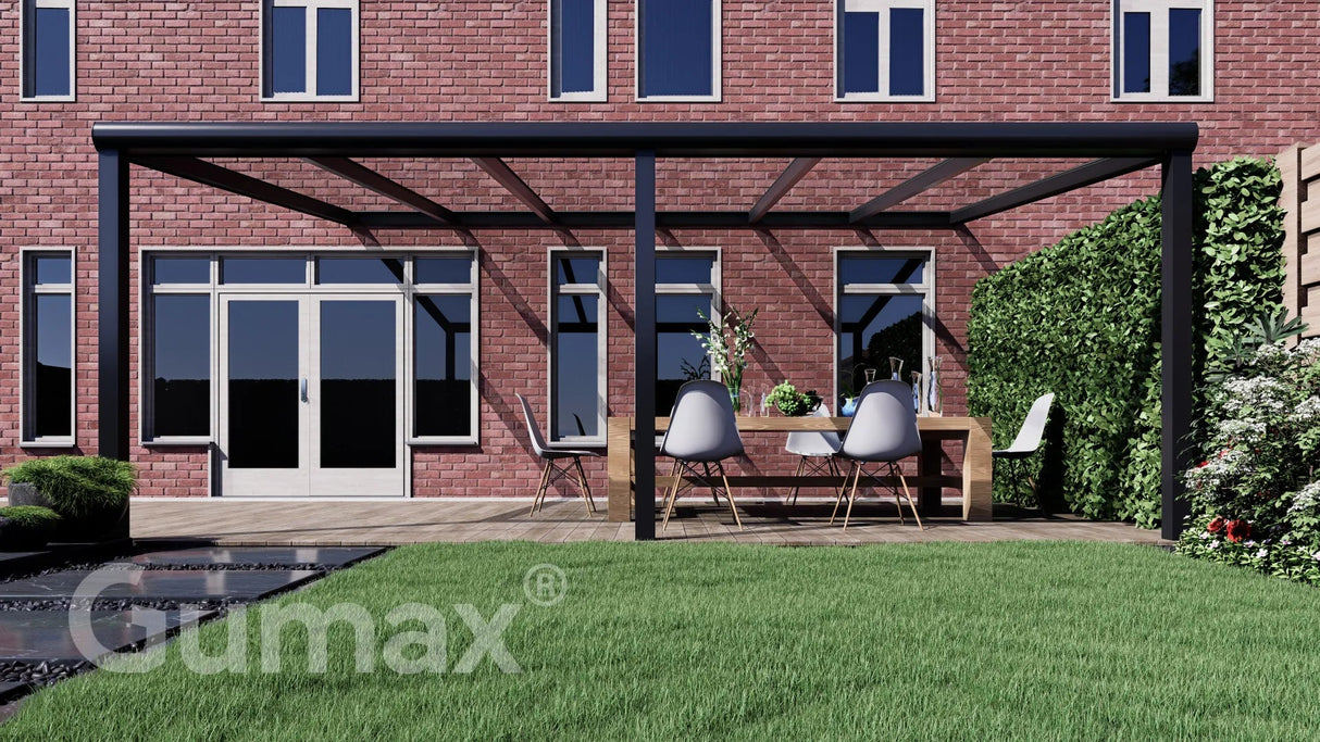 Tuinmaximaal | Glasline Veranda Modern Matt Schwarz