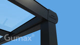 Tuinmaximaal | Glasline Veranda Modern Matt Schwarz