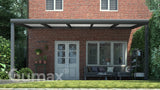 Tuinmaximaal | Poly Line Terrassenüberdachung Modern Matt Anthrazit